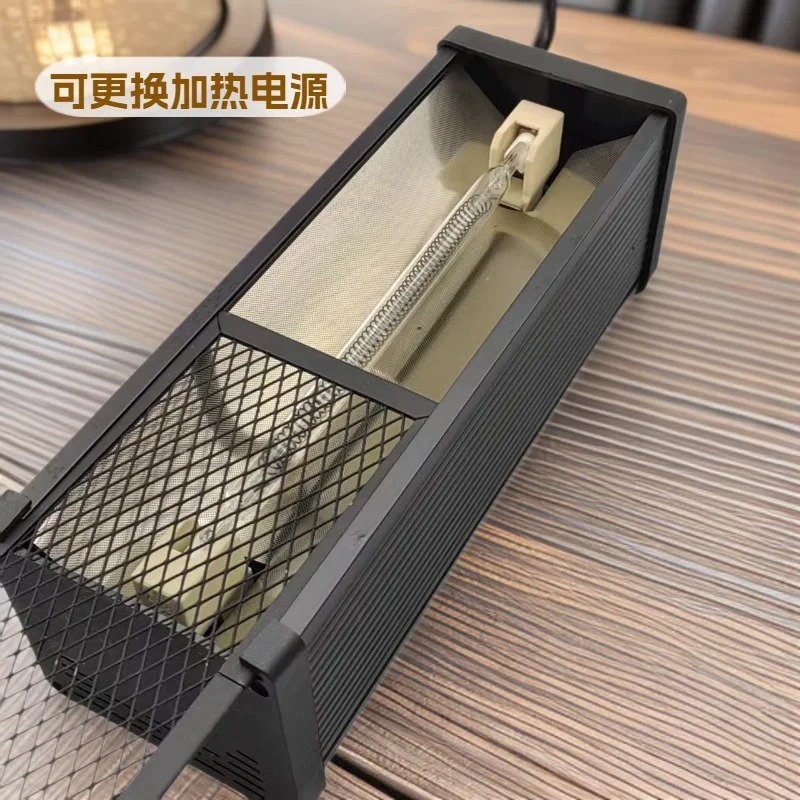 Gecko Lighting & Decor - หลอดไฟคาร์บอนไฟเบอร์ R7S สำหรับสัตว์เลื้อยคลาน แสง UVA สำหรับให้ความอบอุ่น