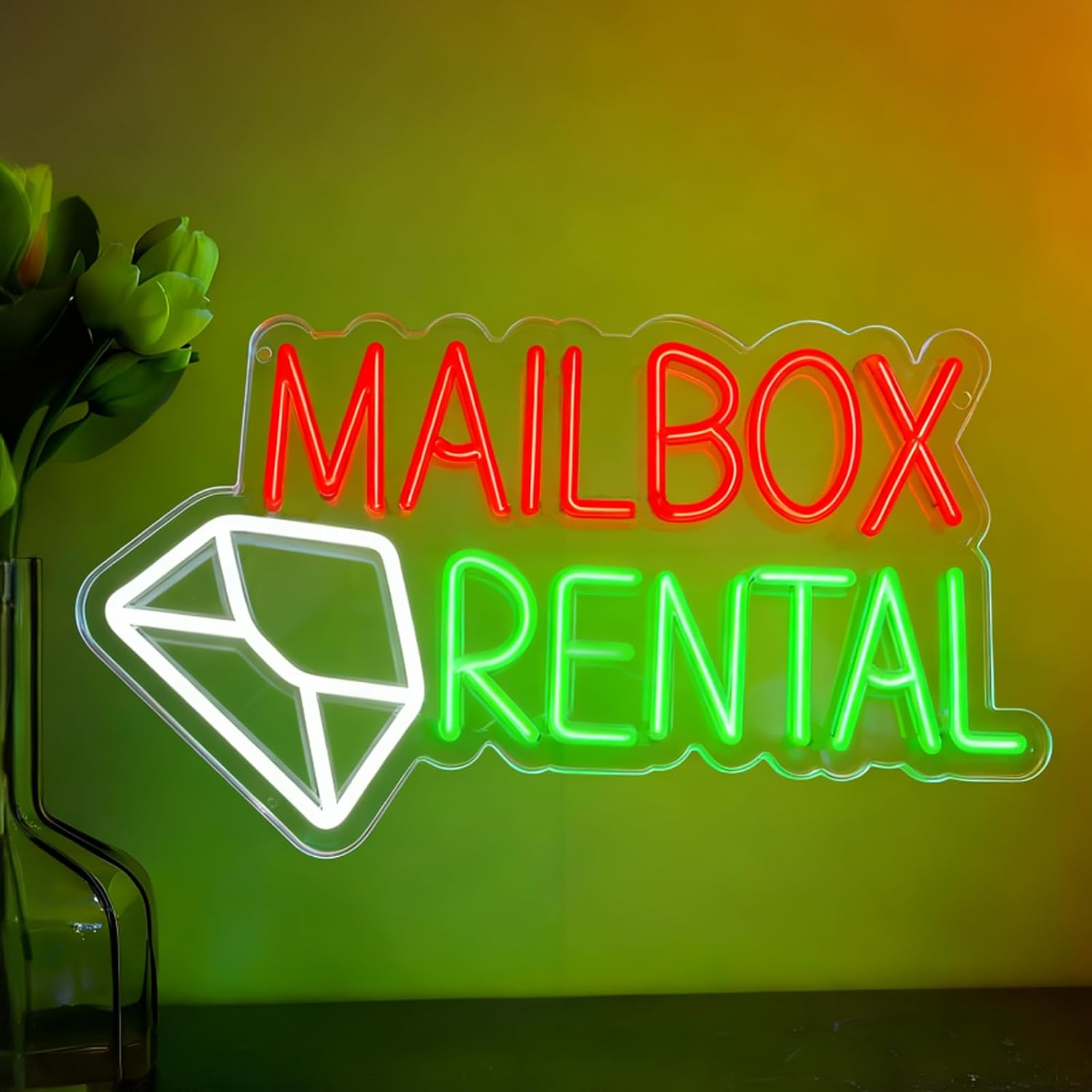 Lighting Decor Rentals - ป้ายไฟ LED ให้เช่าสำหรับตู้ไปรษณีย์ ไฟติดผนังแบบ USB สำหรับธุรกิจ
