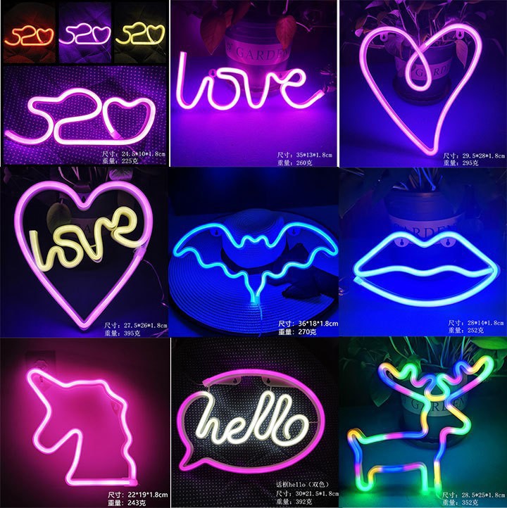 Pendant Lighting Christmas Decor - ป้ายไฟนีออน LED แบบกำหนดเอง พร้อม USB/แบตเตอรี่ สำหรับตกแต่งบาร์