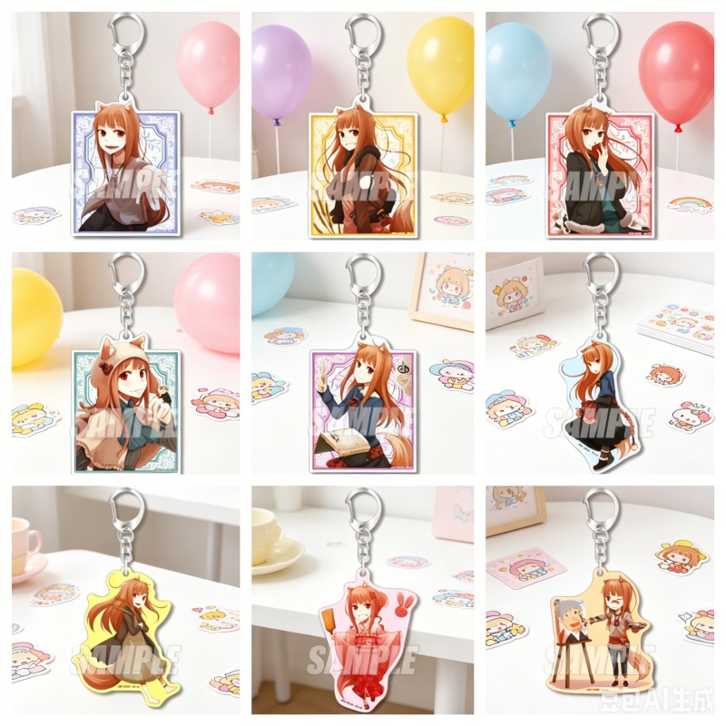 พวงกุญแจอะคริลิคอะนิเมะ Spice  - Pendant Lighting Christmas Decor บทวิจารณ์และราคา