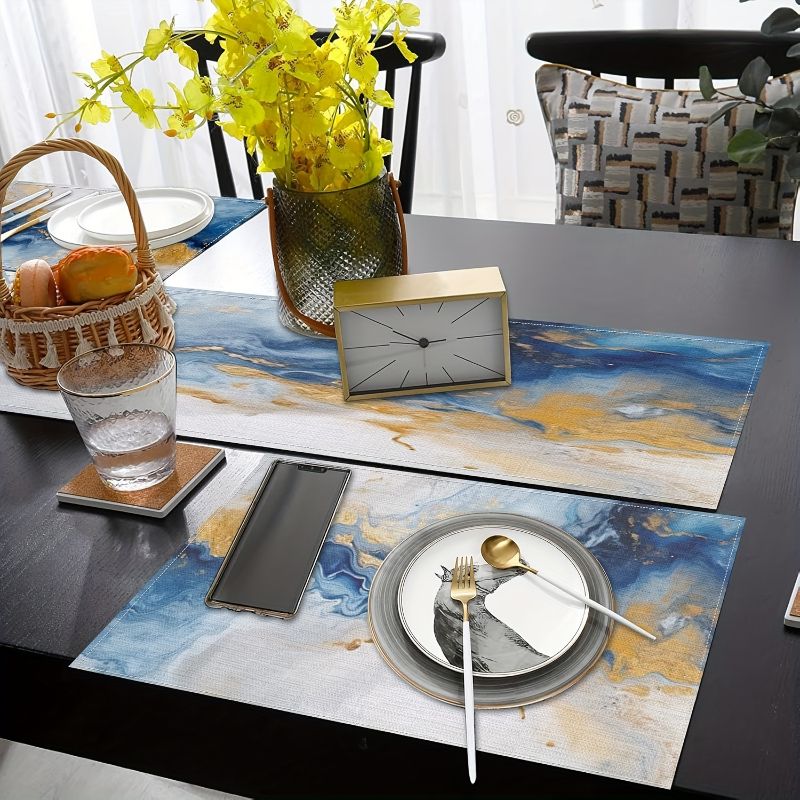 VIKAMA ชุดแผ่นรองจานสไตล์หรูหร - Kitchen Decor Lighting บทวิจารณ์และราคา