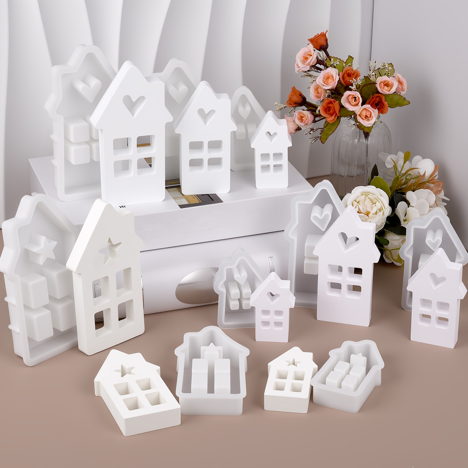 Star Heart House แม่พิมพ์ซิลิโ - Lighting Decor For House บทวิจารณ์และราคา