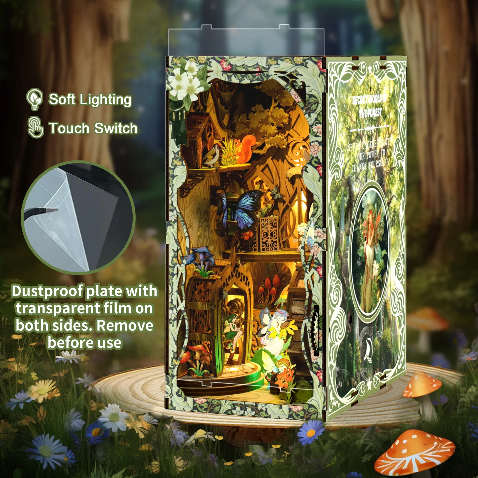ชุดบ้านจิ๋ว DIY สุดเท่ ชุดประก - Lighting Decor For House บทวิจารณ์และราคา