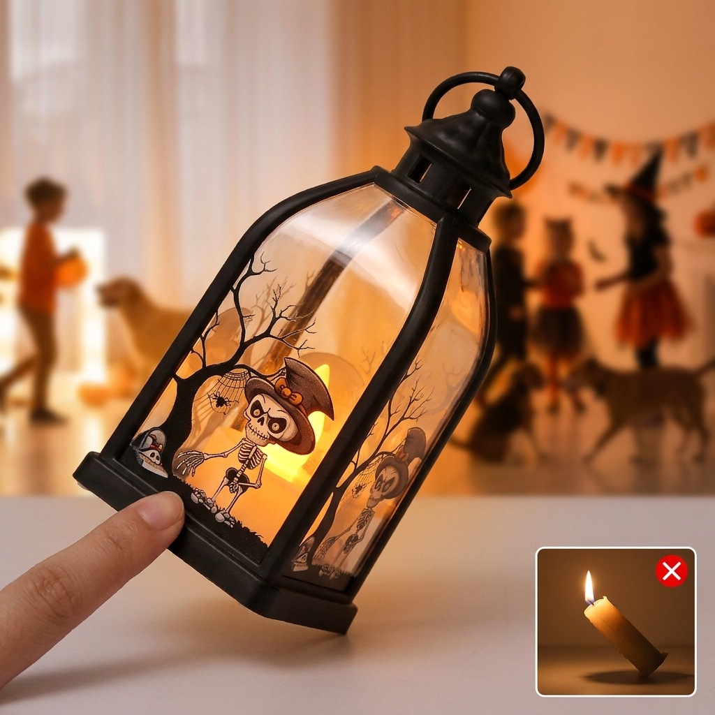 โคมไฟ LED แขวนธีมปราสาทผีฮาโลว - Lighting Decor For House บทวิจารณ์และราคา