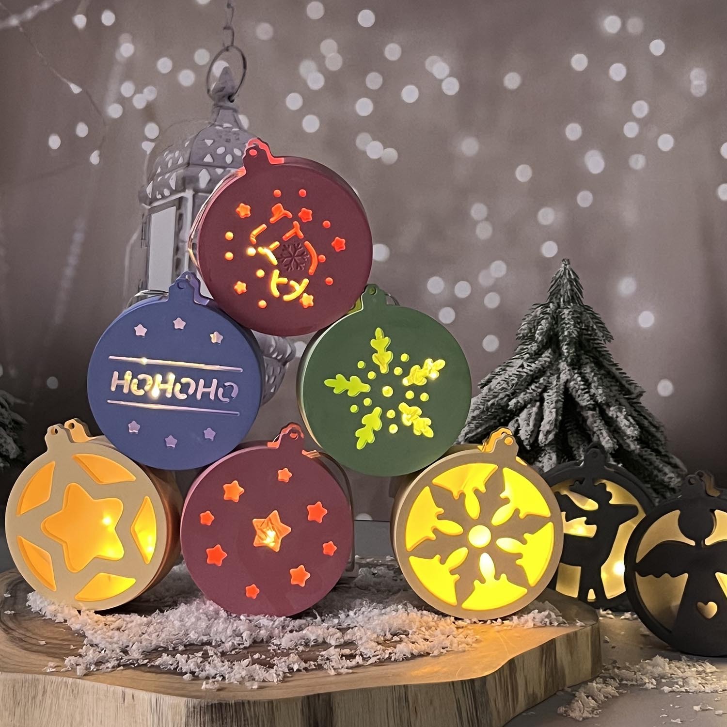 แม่พิมพ์ซิลิโคนสำหรับทำไฟกลางค - Pendant Lighting Christmas Decor บทวิจารณ์และราคา