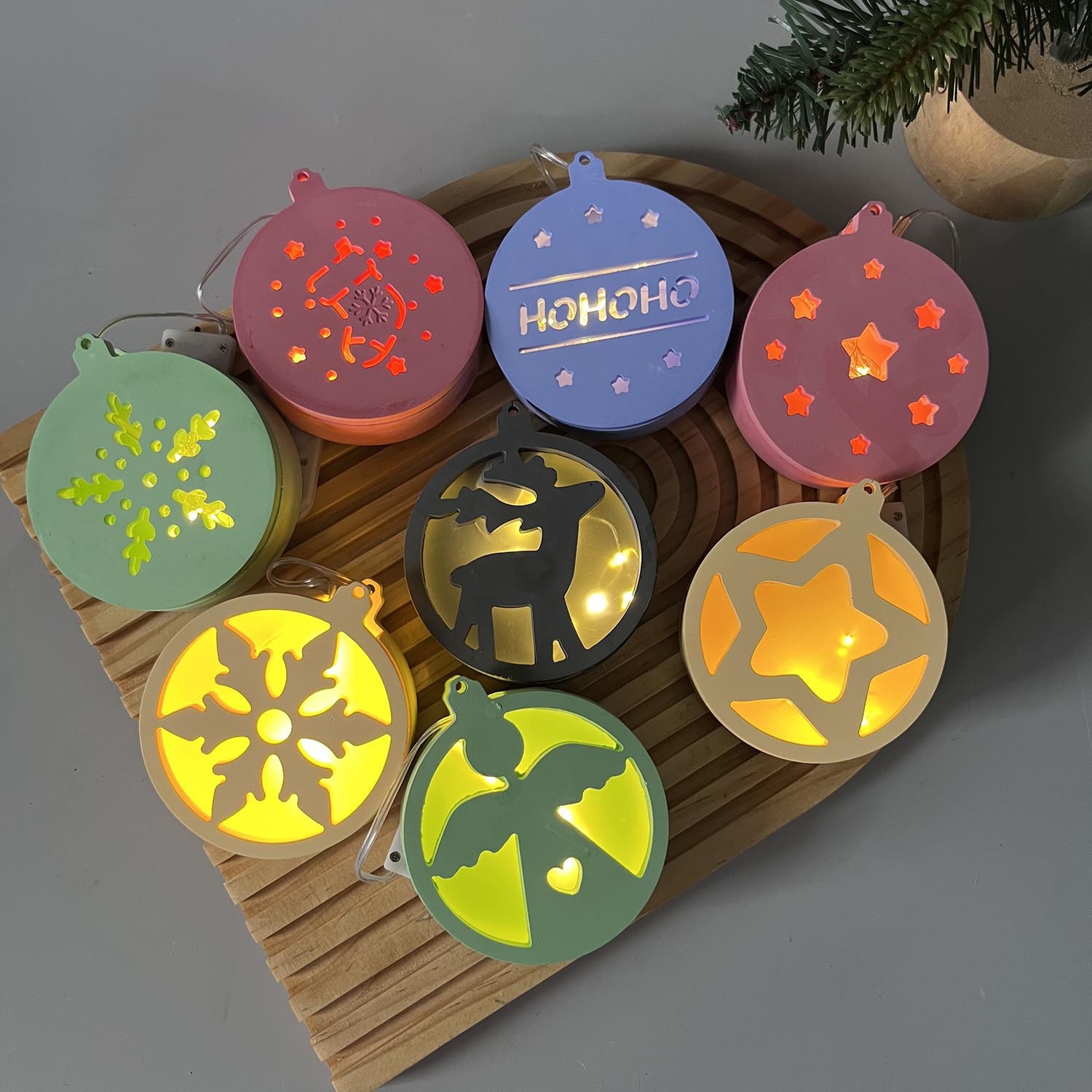 แม่พิมพ์ซิลิโคนสำหรับทำไฟกลางค - Pendant Lighting Christmas Decor บทวิจารณ์และราคา
