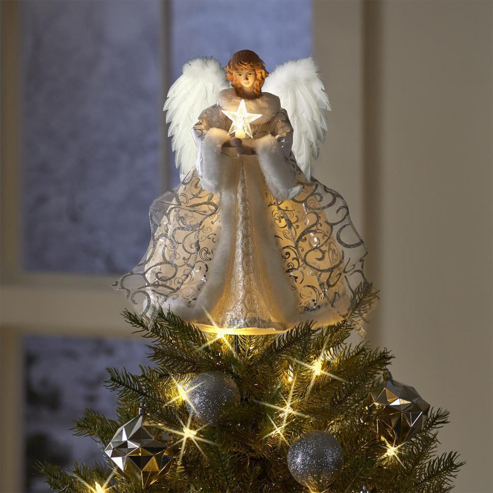 ตุ๊กตานางฟ้าประดับต้นคริสต์มาส - Pendant Lighting Christmas Decor บทวิจารณ์และราคา