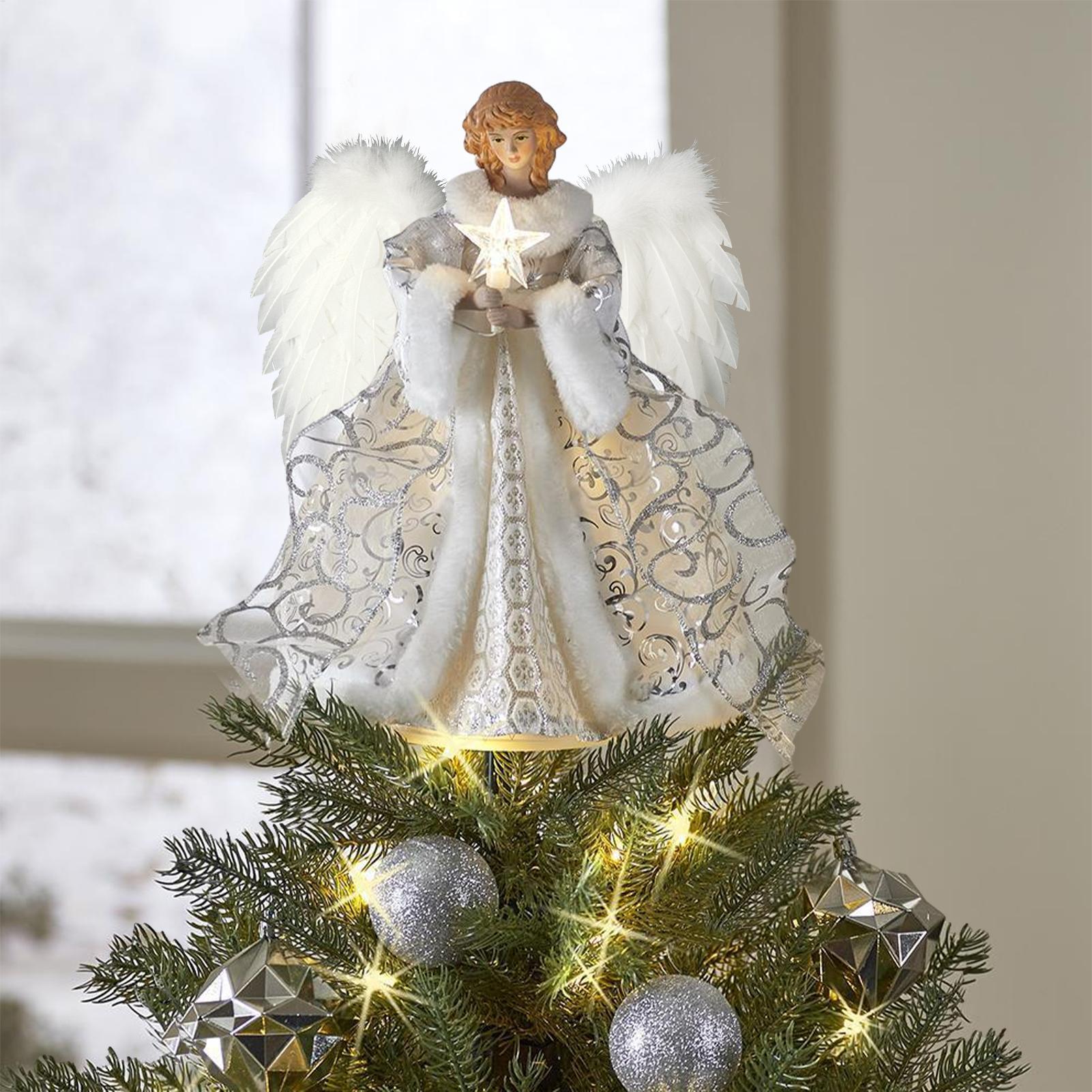 ตุ๊กตานางฟ้าประดับต้นคริสต์มาส - Pendant Lighting Christmas Decor บทวิจารณ์และราคา