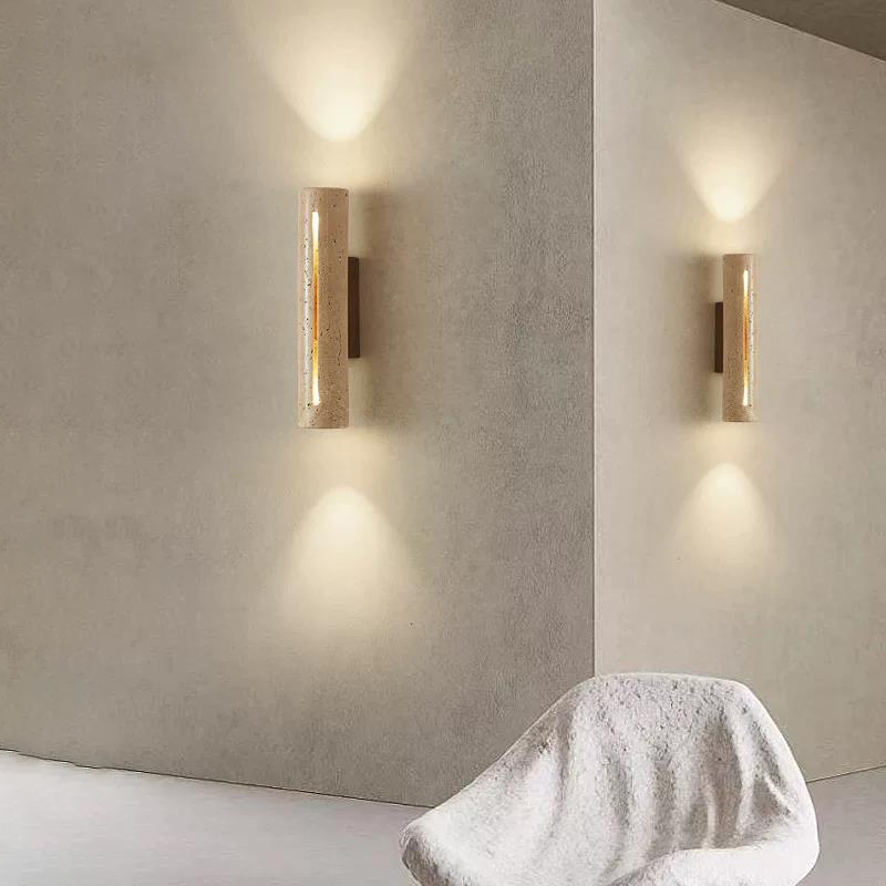 โคมไฟติดผนังหินอ่อนสีเหลือง โค - Decor Lighting Cy บทวิจารณ์และราคา