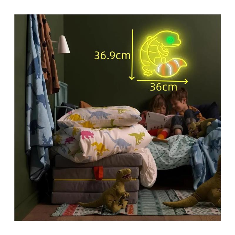 ป้ายไฟนีออนรูปกิ้งก่า ไฟอนิเมะ - Gecko Lighting & Decor บทวิจารณ์และราคา