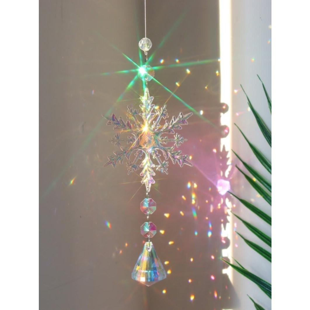 จี้หิมะหลากสีสันสร้างสรรค์สำหร - Pendant Lighting Christmas Decor บทวิจารณ์และราคา