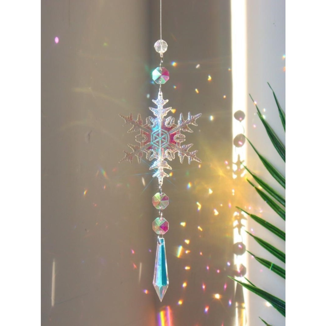 จี้หิมะหลากสีสันสร้างสรรค์สำหร - Pendant Lighting Christmas Decor บทวิจารณ์และราคา