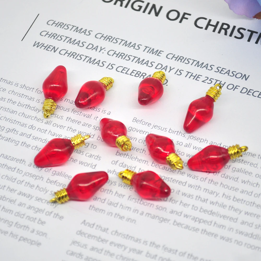 10ชิ้นเสน่ห์ของของตกแต่งต้นไม้ - Pendant Lighting Christmas Decor บทวิจารณ์และราคา