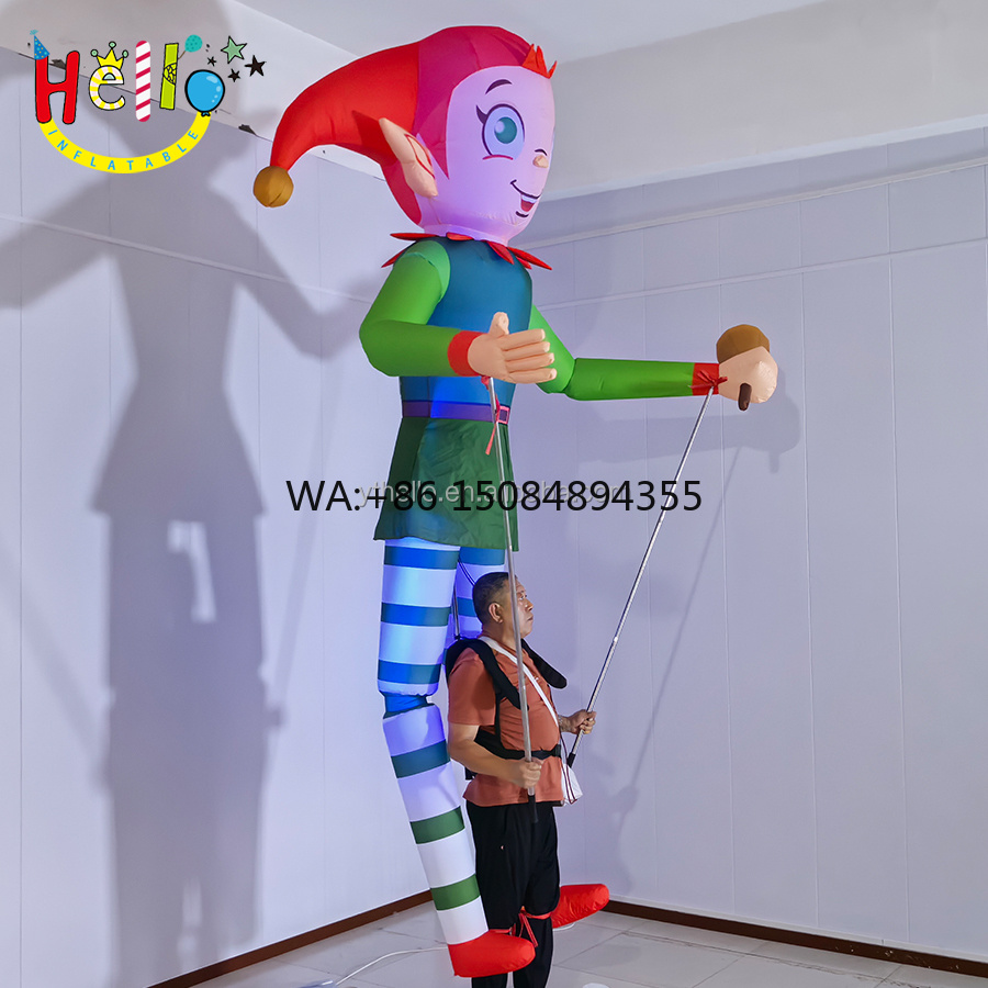 ตุ๊กตาเอลฟ์เป่าลมขนาดใหญ่ประดั - Decor Lighting The Parade บทวิจารณ์และราคา