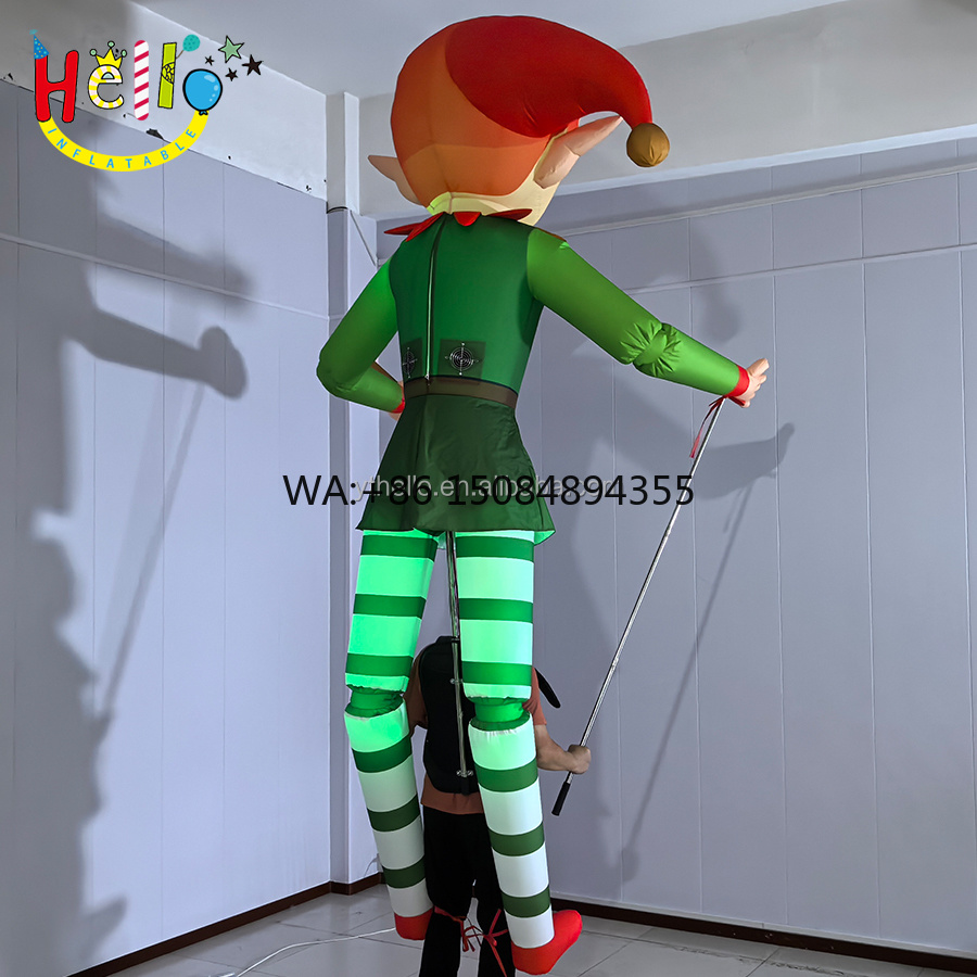 ตุ๊กตาเอลฟ์เป่าลมขนาดใหญ่ประดั - Decor Lighting The Parade บทวิจารณ์และราคา