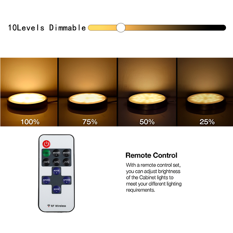 ภายใต้ตู้ LED ไฟกลางคืนจอแสดงผ - Kitchen Decor Lighting บทวิจารณ์และราคา