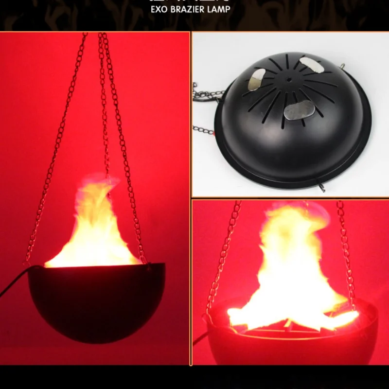 โคมไฟเปลวไฟ 3 มิติ จำลองเตาไฟ  - Lighting Decor For House บทวิจารณ์และราคา