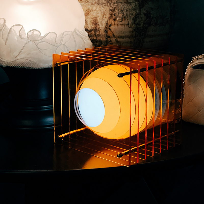 โคมไฟตั้งโต๊ะศิลปะสร้างบรรยากา - Unique Lighting Decor บทวิจารณ์และราคา