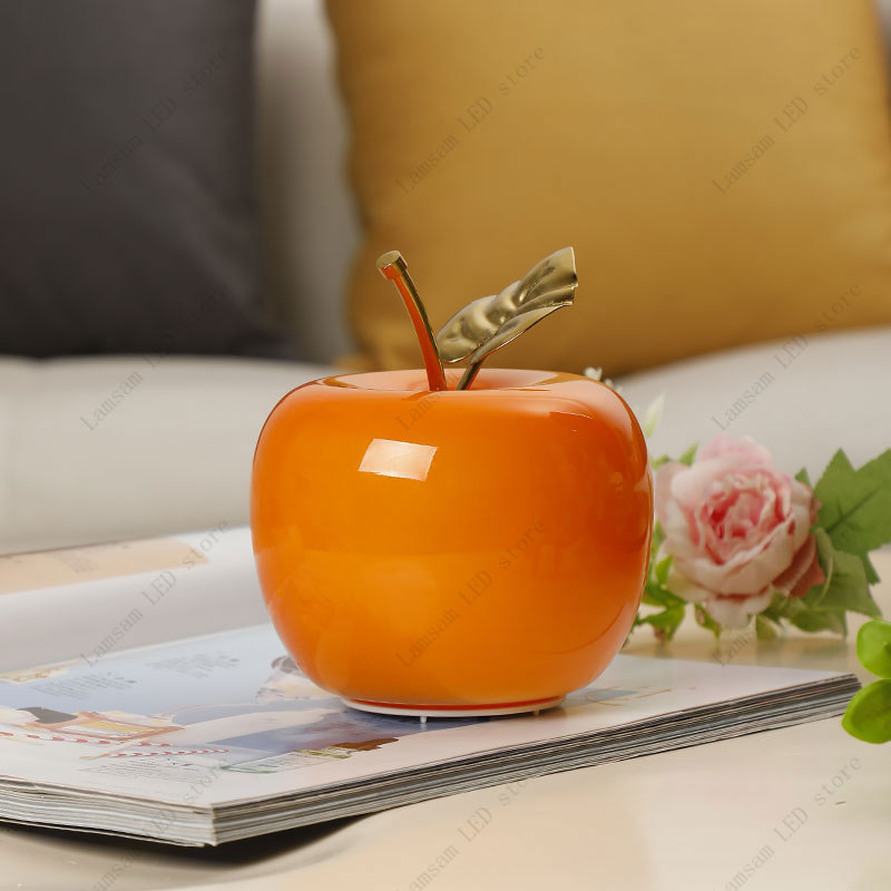 โคมไฟตั้งโต๊ะ LED รูปแอปเปิ้ล  - Decor Lighting Cy บทวิจารณ์และราคา