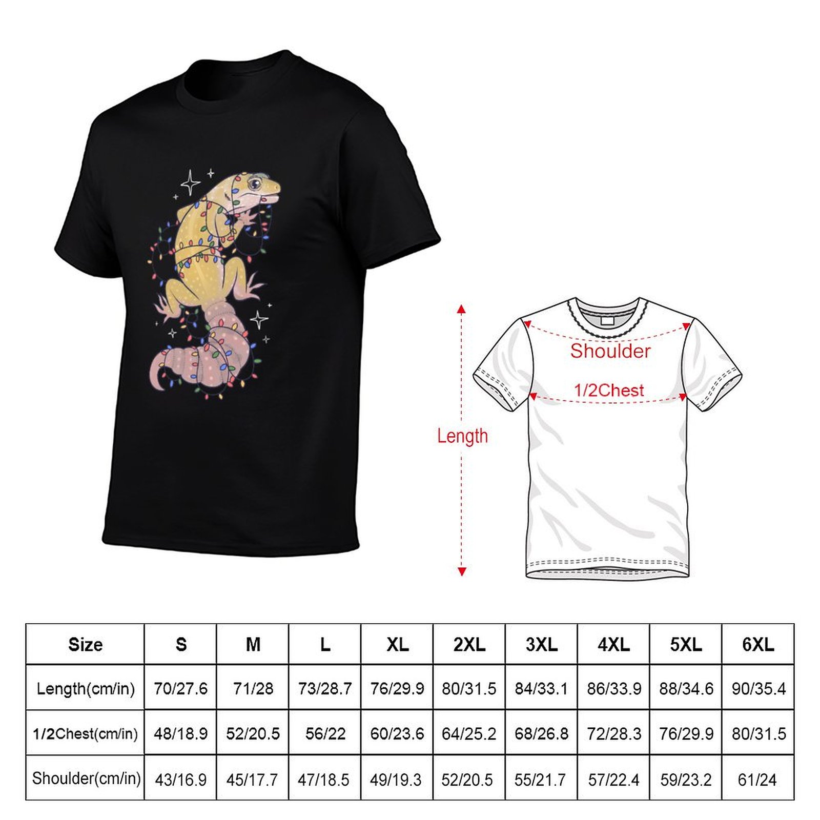 เสื้อยืดลายกิ้งก่าเสือดาวและไฟ - Gecko Lighting & Decor บทวิจารณ์และราคา