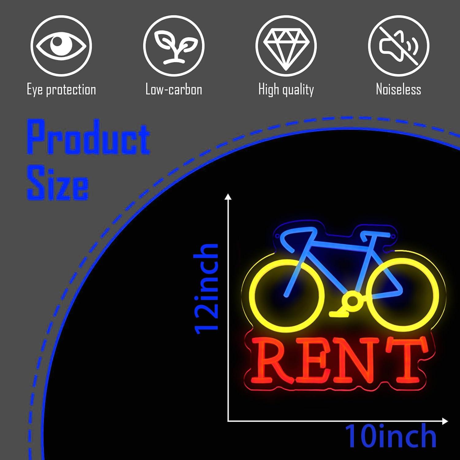 ป้ายไฟนีออนให้เช่าจักรยาน ไฟ L - Lighting Decor Rentals บทวิจารณ์และราคา