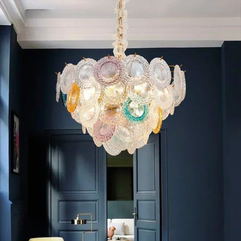โมเดิร์นหรูหราโคมไฟระย้าแก้ว L - Decor Lighting The Parade บทวิจารณ์และราคา