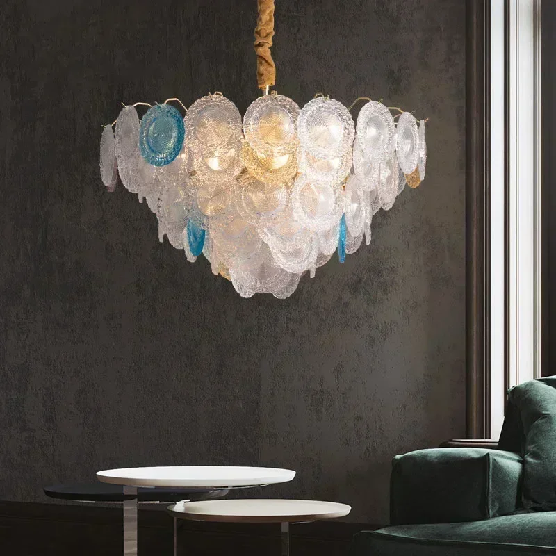 โมเดิร์นหรูหราโคมไฟระย้าแก้ว L - Decor Lighting The Parade บทวิจารณ์และราคา