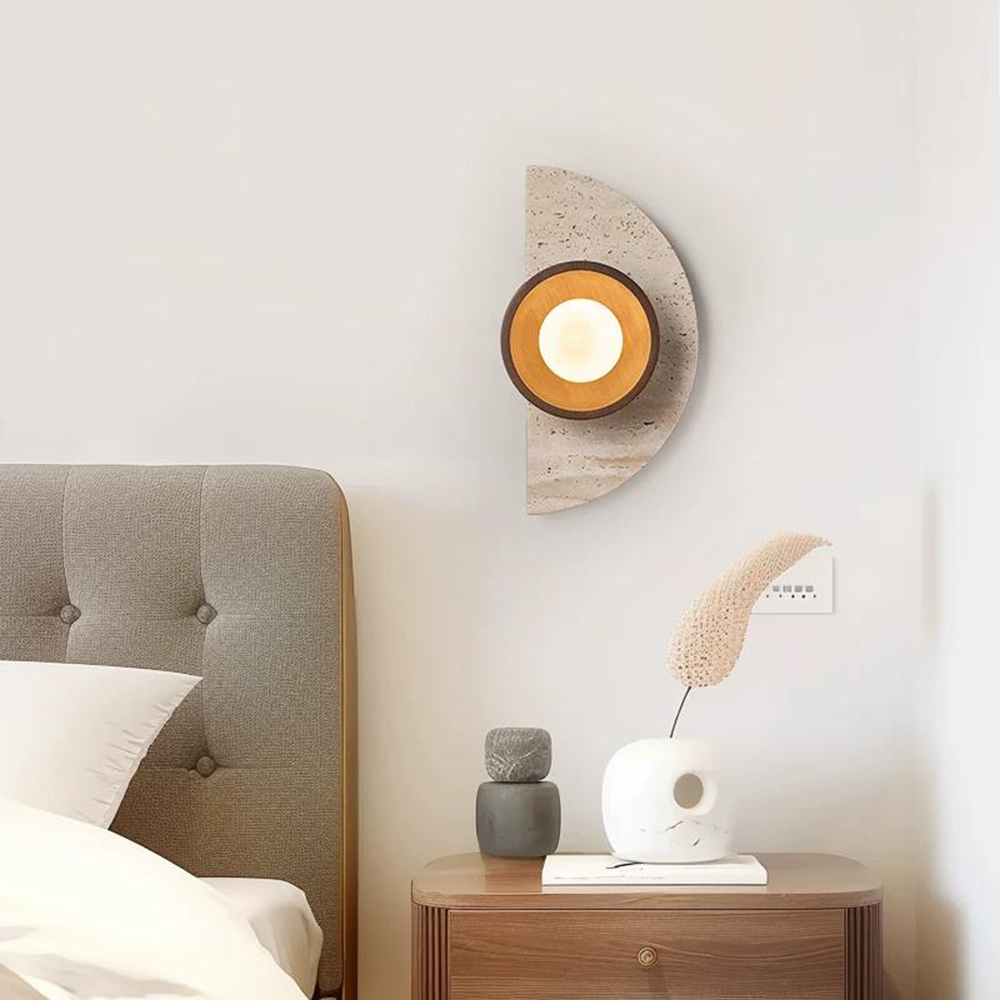 โคมไฟติดผนัง LED หินธรรมชาติทร - Decor Lighting Cy บทวิจารณ์และราคา