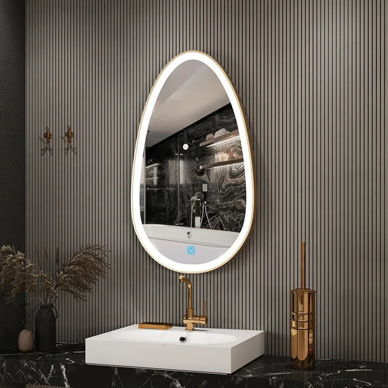 กระจกติดผนังแบบไม่สมมาตร กระจก - Decor Lighting The Parade บทวิจารณ์และราคา