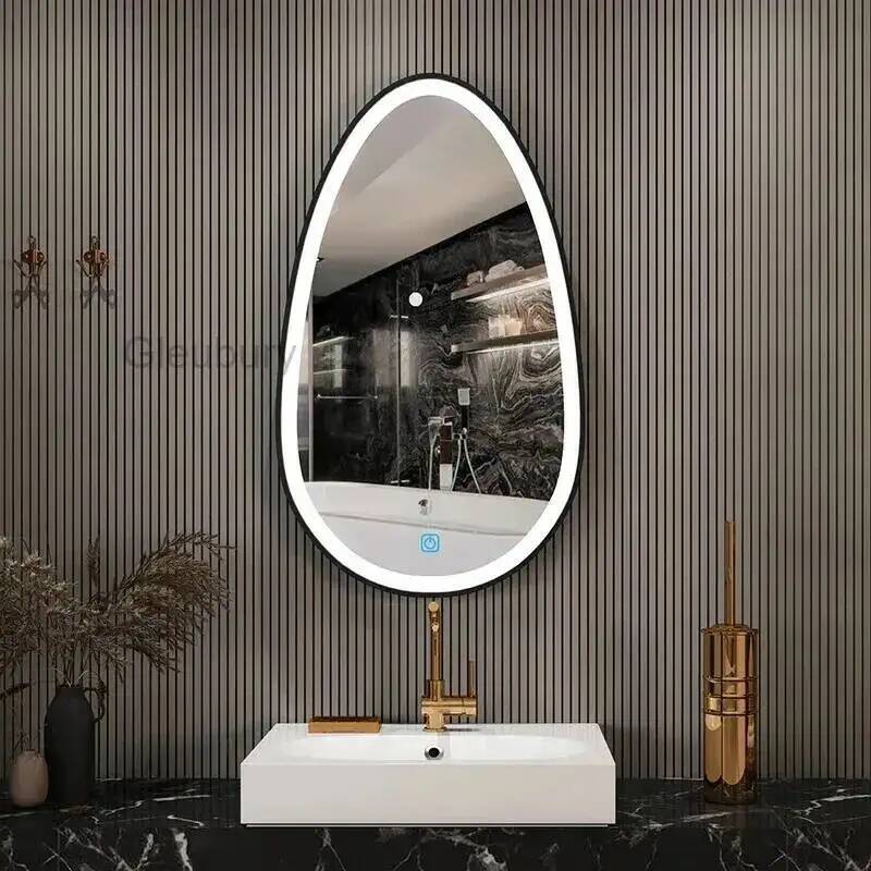 กระจกติดผนังแบบแขวนทรงไม่สมมาต - Decor Lighting The Parade บทวิจารณ์และราคา