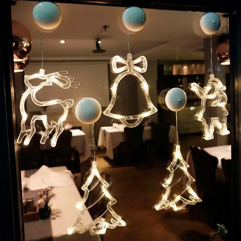 ไฟประดับตกแต่งหน้าต่างรูปซานตา - Pendant Lighting Christmas Decor บทวิจารณ์และราคา