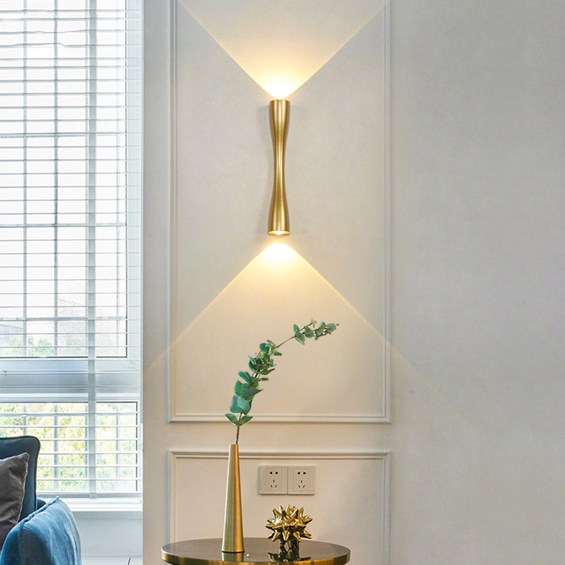 โมเดิร์นโคมไฟติดผนังกันน้ํากลา - Decor Lighting Cy บทวิจารณ์และราคา